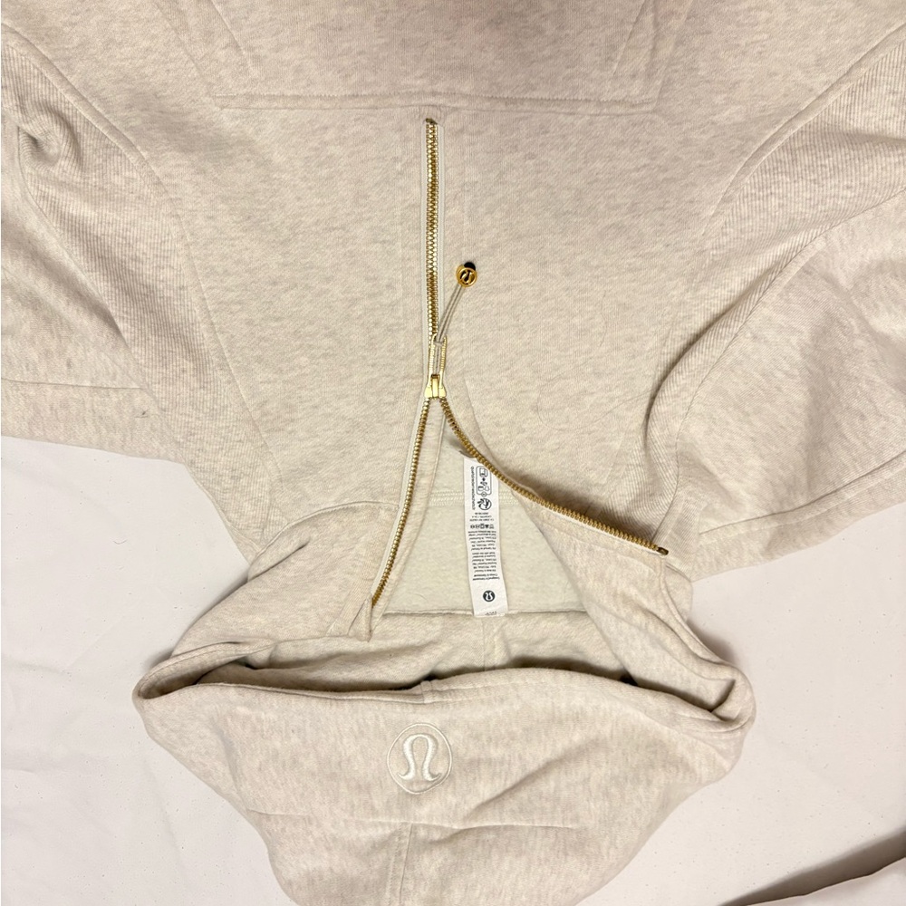 lululemon Women's Bone Scuba Neck Hoodie